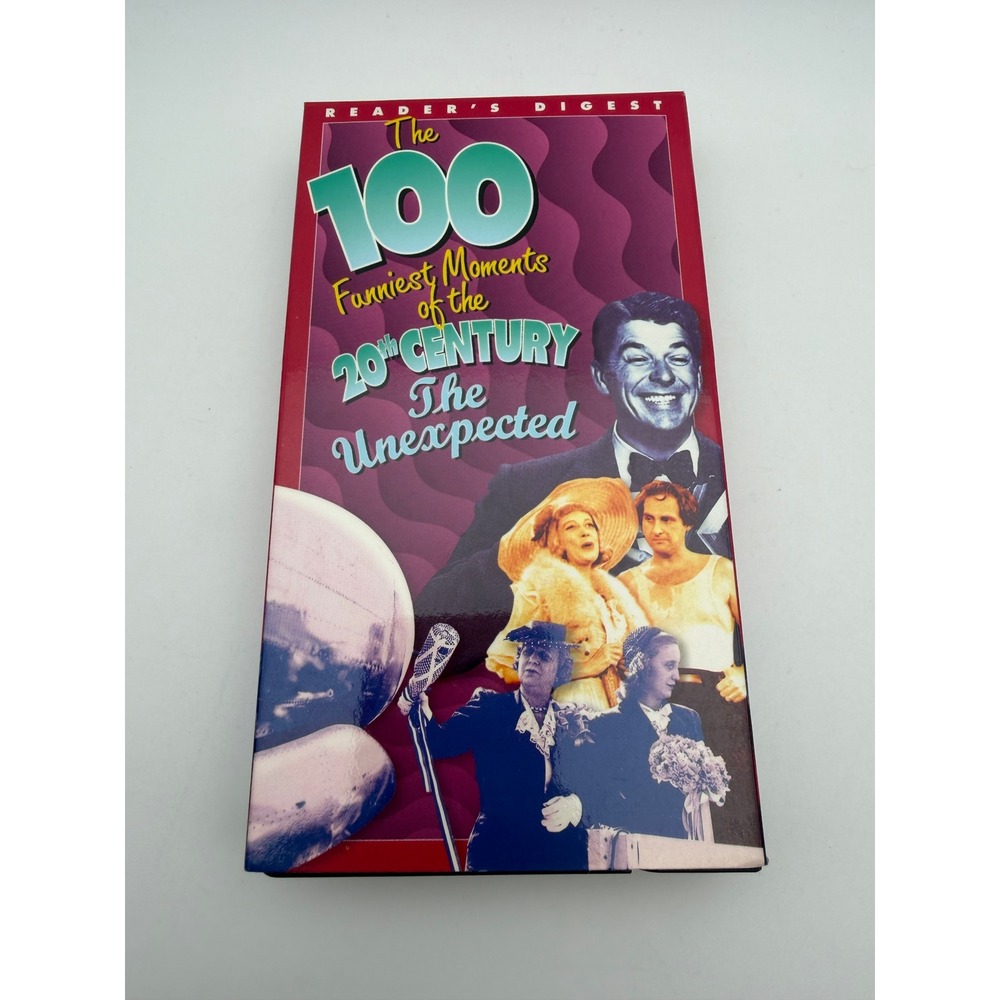 Readers Digest 100 Funniest Moments 20th Century Unexpected VHS RK5B-095-GW/2